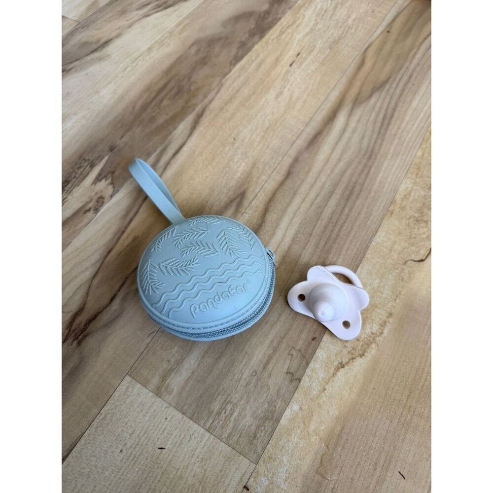 Pandafear Silicone Pacifier Case with Pacifier